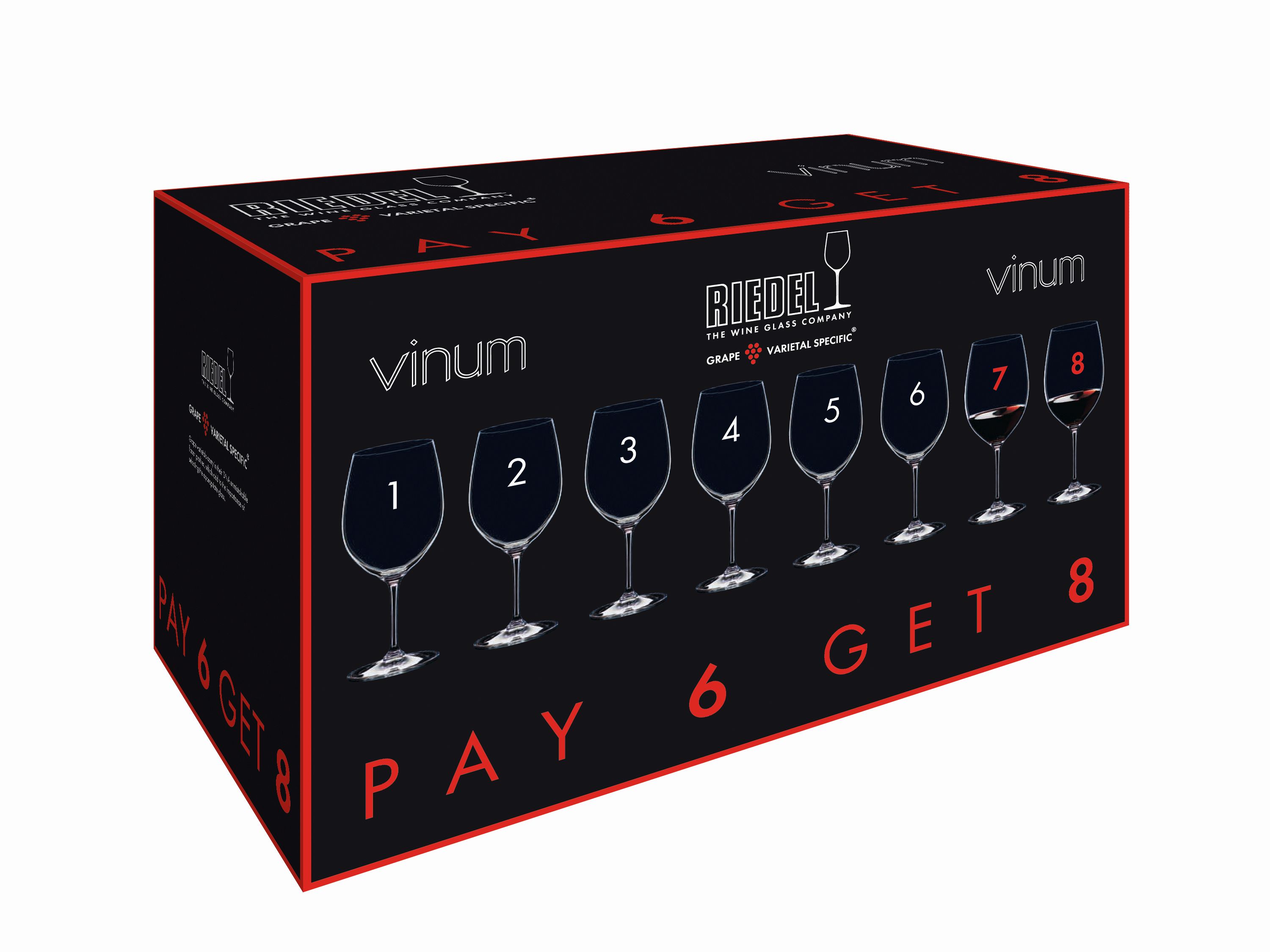 Vinum Promo 6+2 Calici Viognier/Chardonnay
